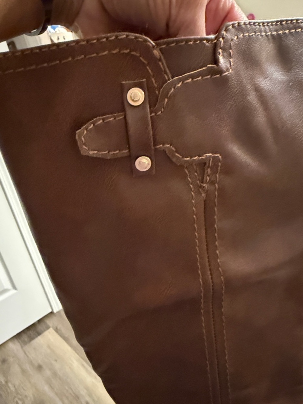 Dr Scholl’s Women's Brilliance Tall riding Boots brown size 9 - Picture 8 of 16
